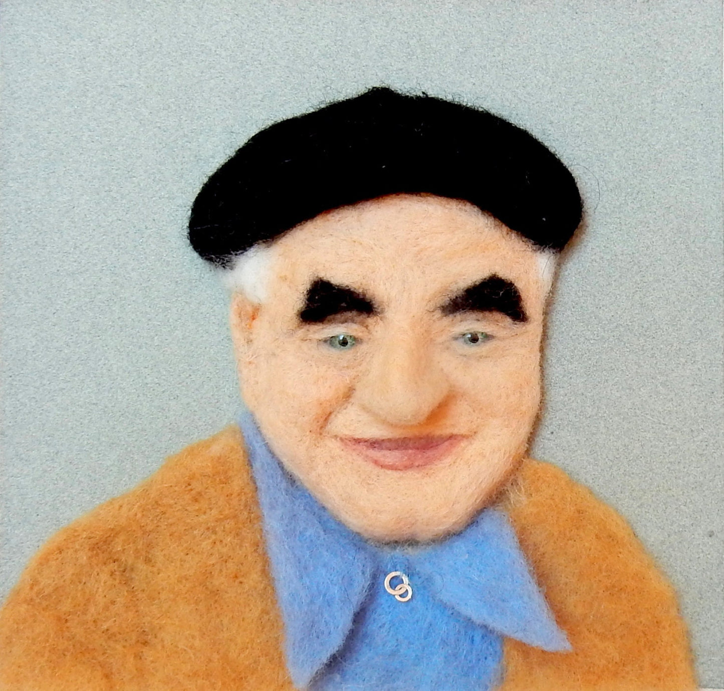 3d art portrait wool replica