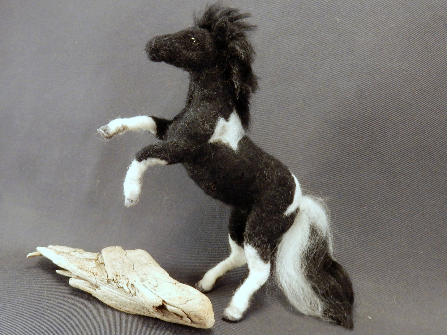 needle-felted horse Criollo miniature