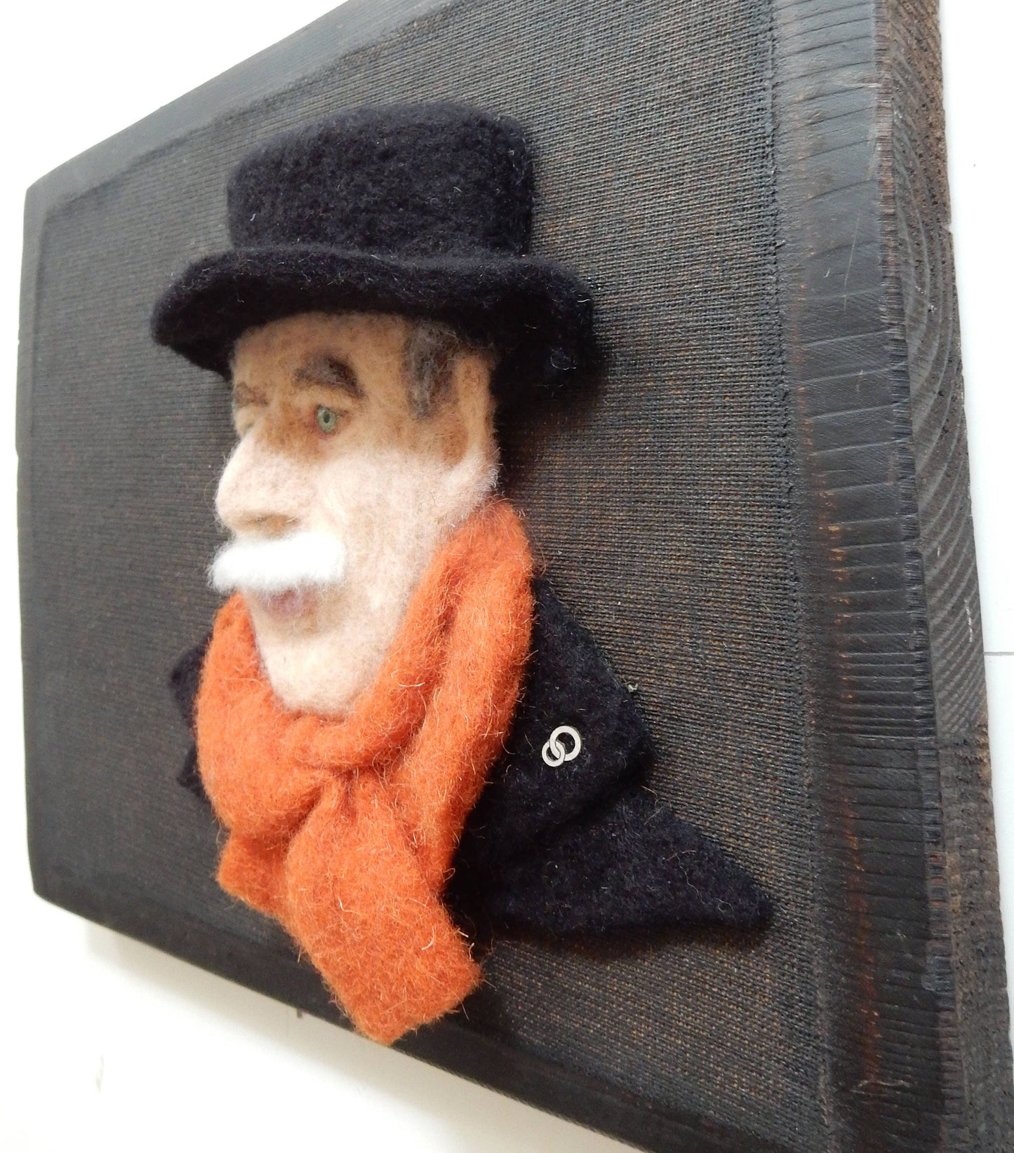 3d art portrait wool replica