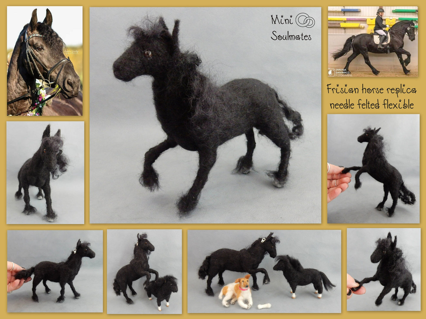 black horse gifts for rider memorial