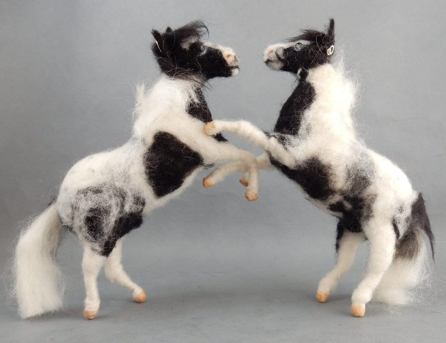 needle-felted horse Criollo miniature