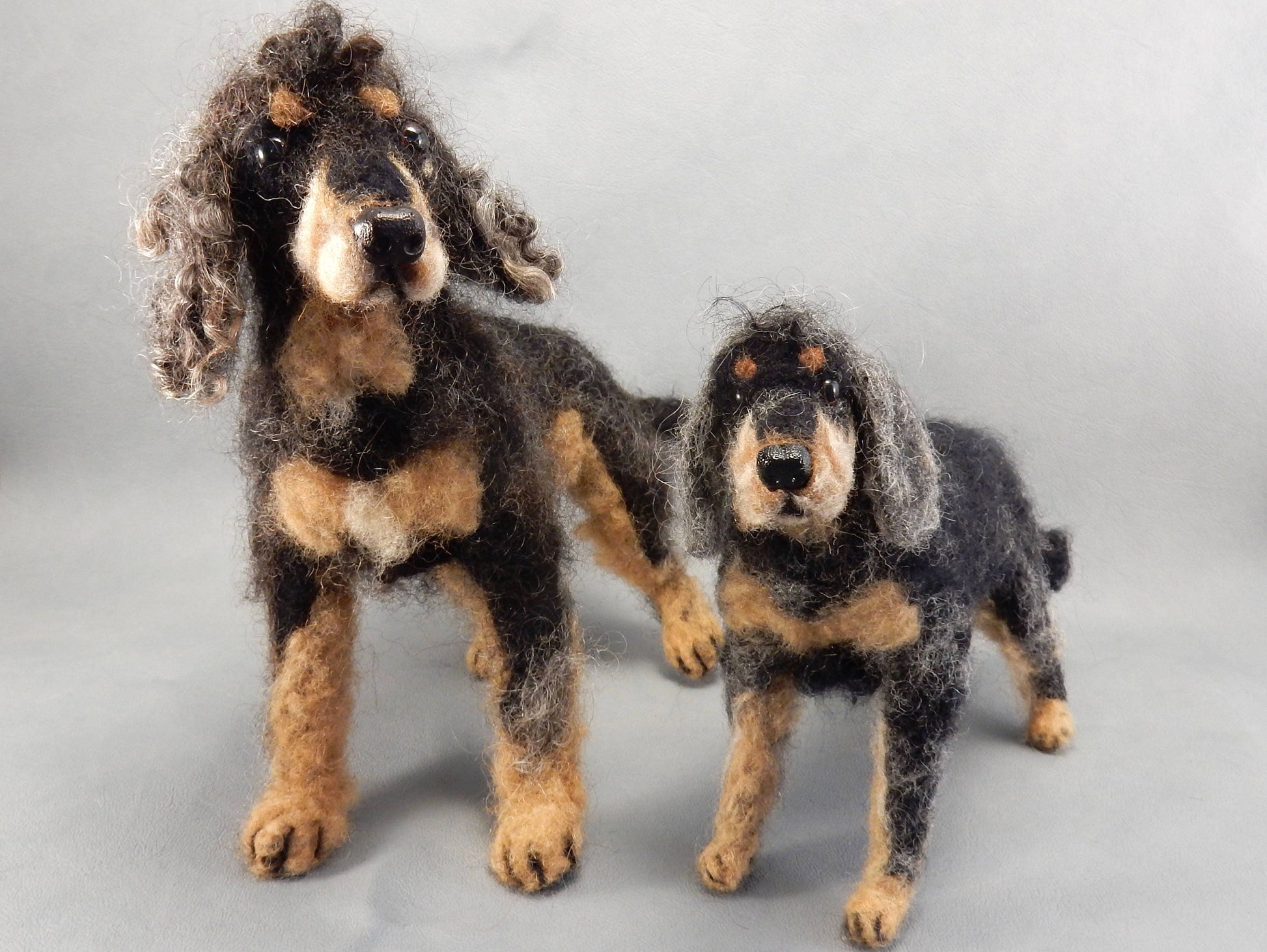 Cocker Spaniel needle felted dog soft sculpture 