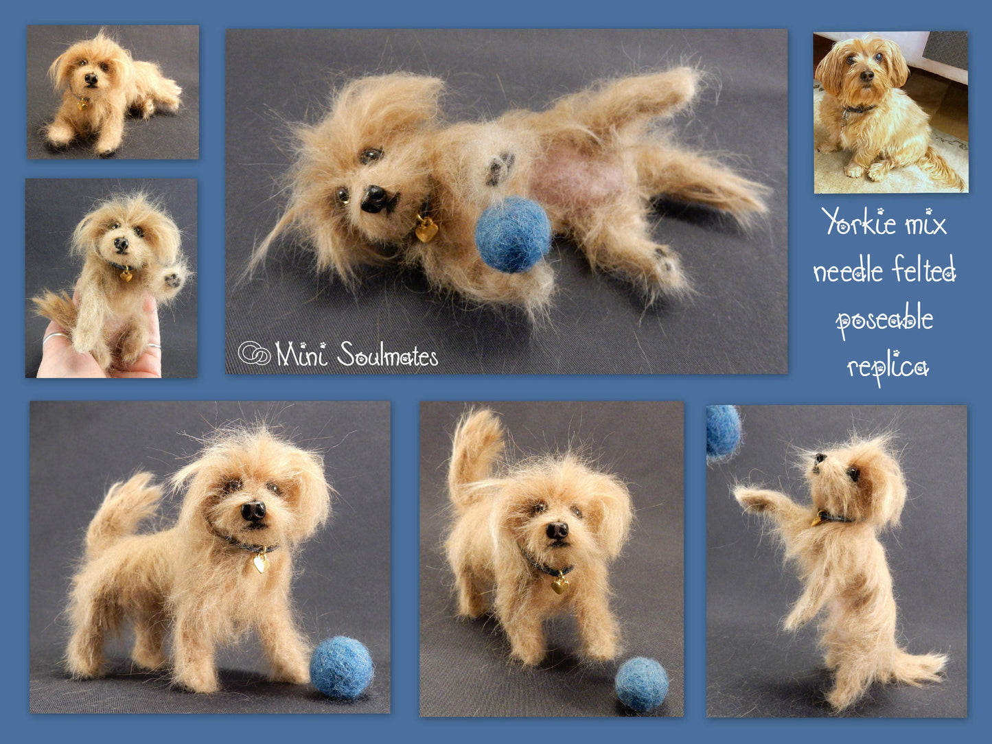 needle-felted dog Cockapoo miniature