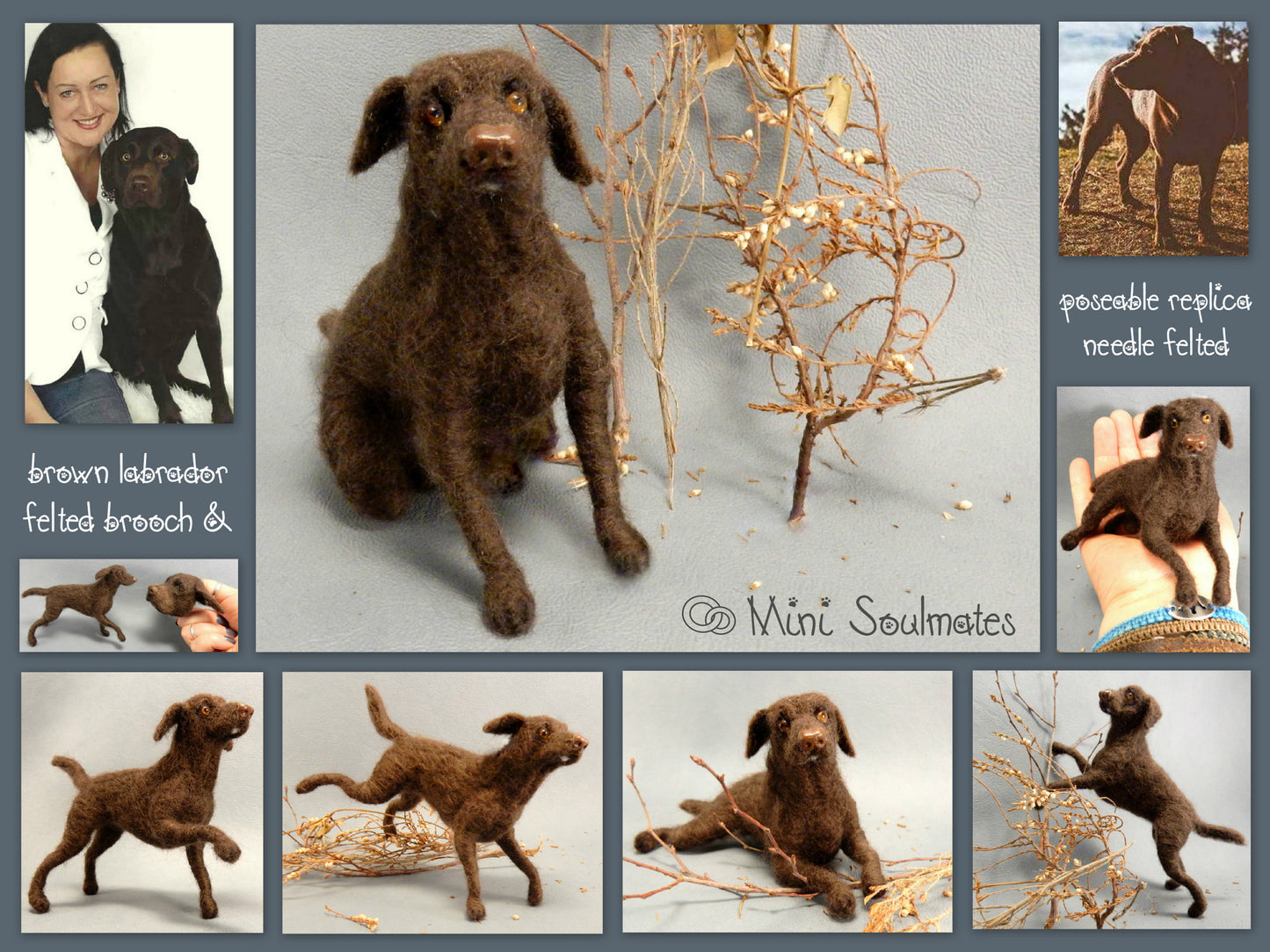 Labrador Retriever needle-felted dog miniature custom dog replicaLabrador Retriever needle felted dog miniature custom dog replica Grea