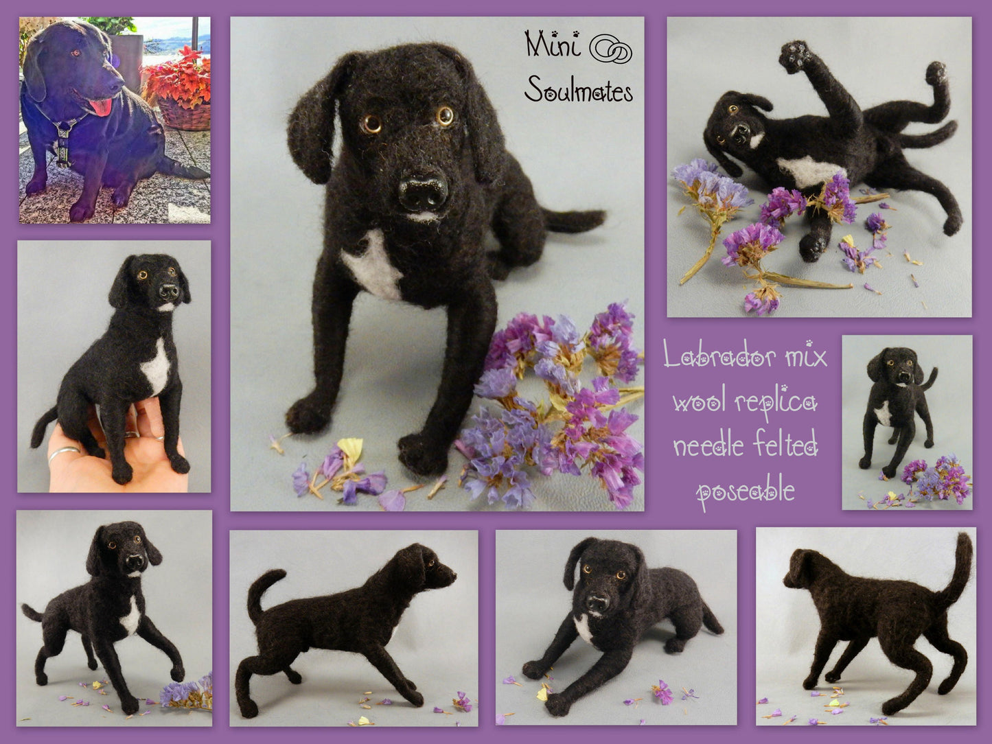 Labrador Retriever needle-felted dog miniature custom dog replicaLabrador Retriever needle felted dog miniature custom dog replica Grea