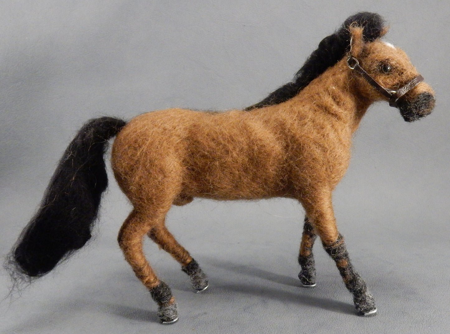 Needle-felted horse replica Arabian horse lover gift