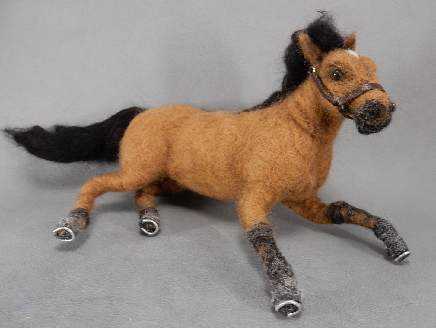 Needle-felted horse replica Arabian horse lover gift