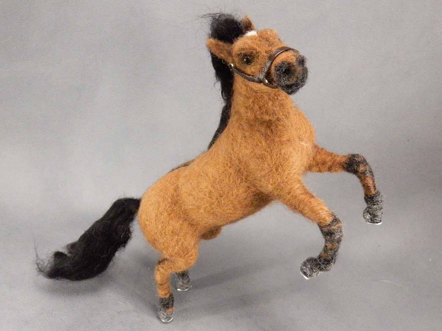 Needle-felted horse replica Arabian horse lover gift