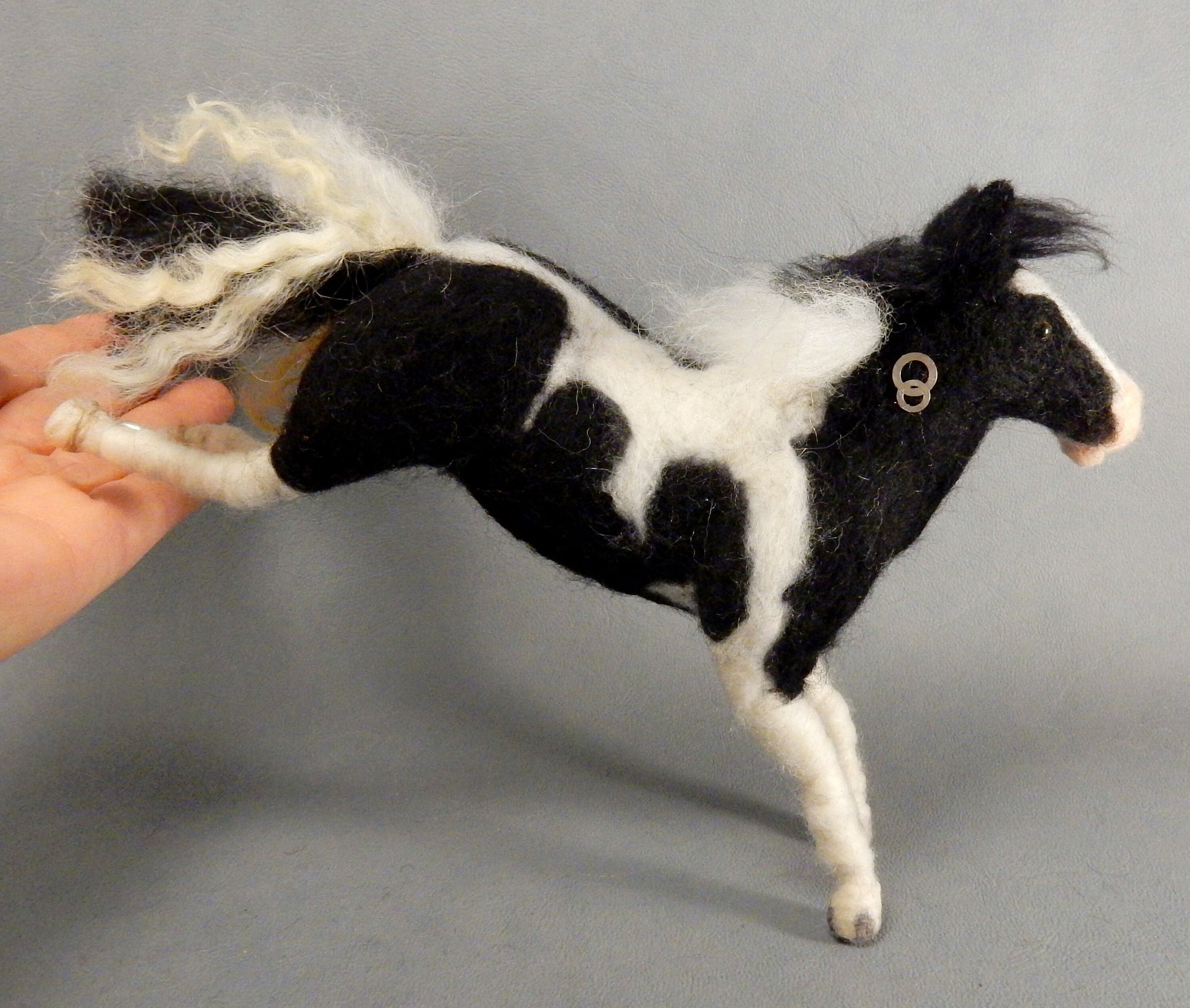  needle-felted horse Criollo miniature