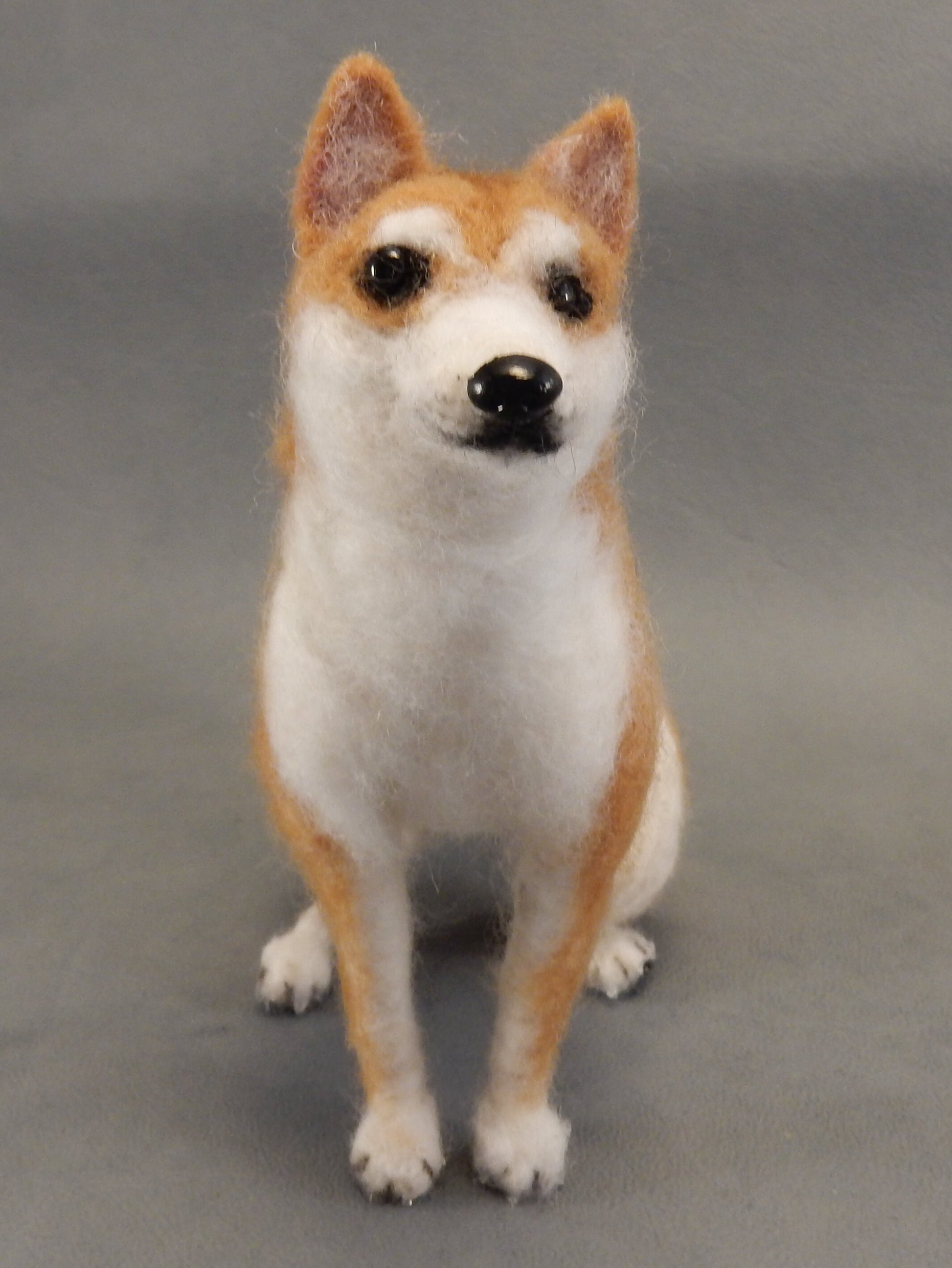 Shiba Inu needle felted dog miniature