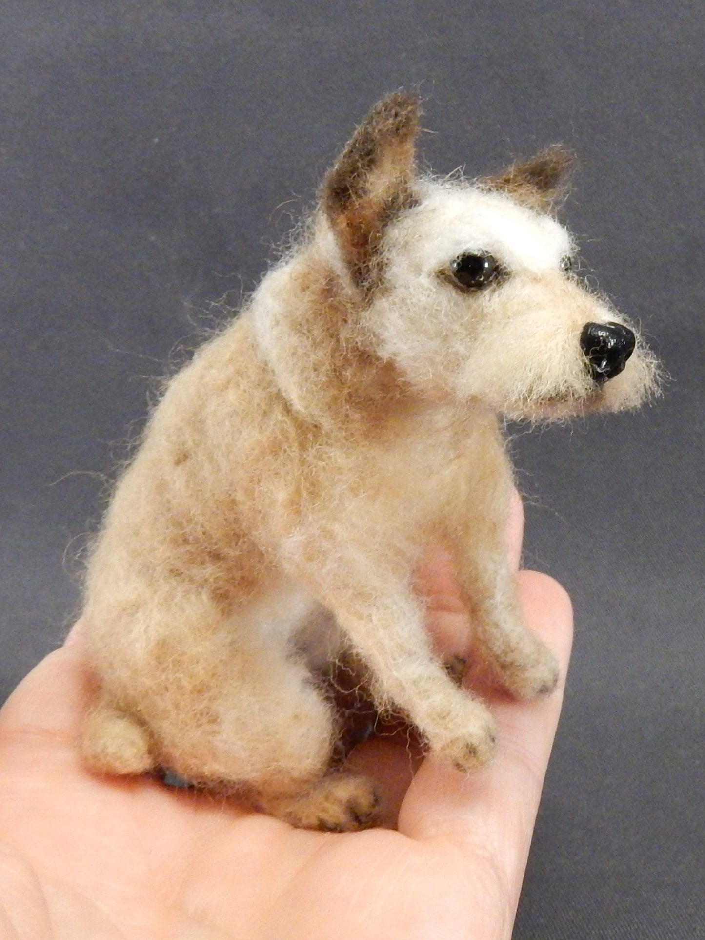 Cairn TERRIER needle-felt dog miniature