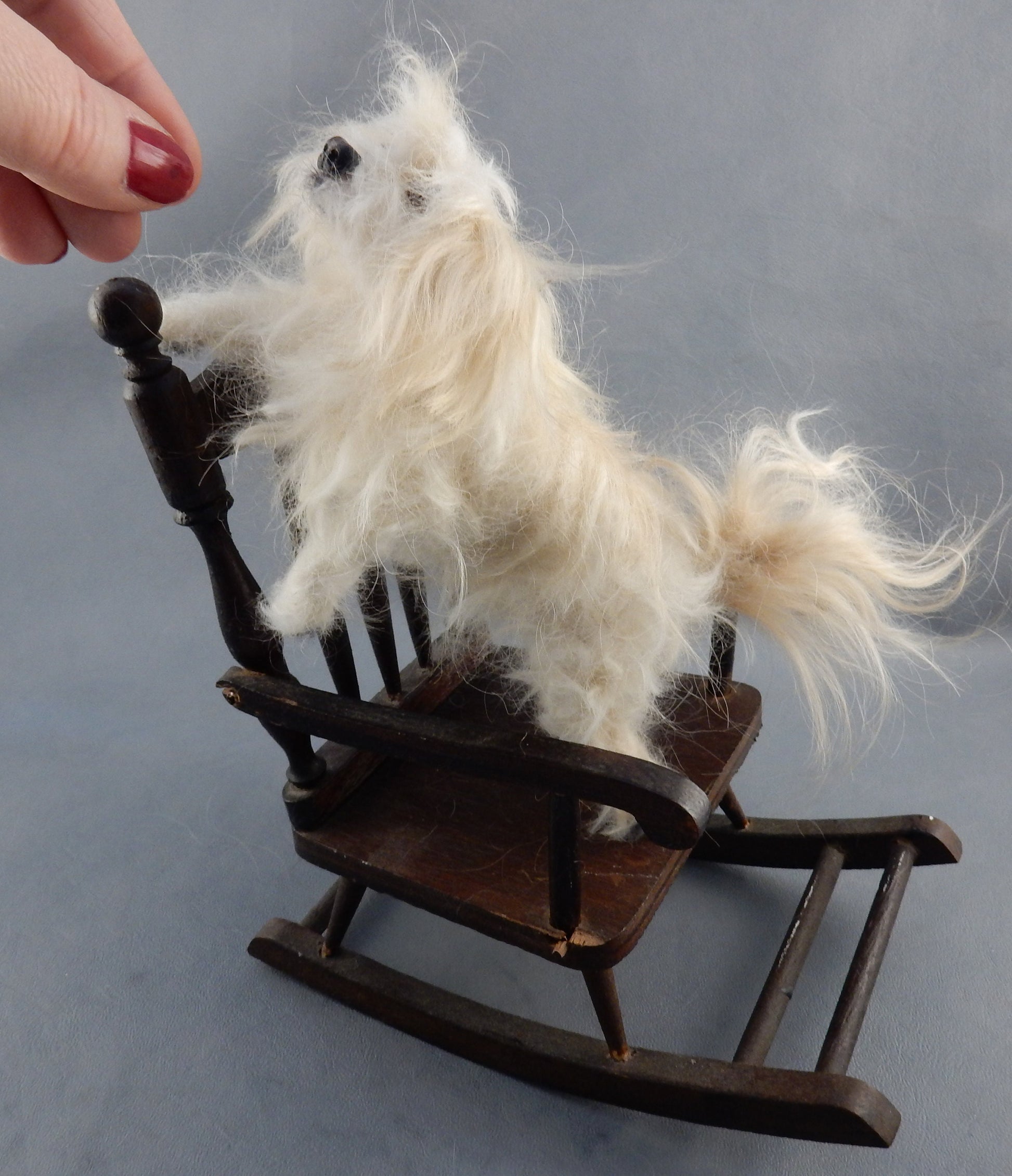 needle-felt GRIFFON Canis replica