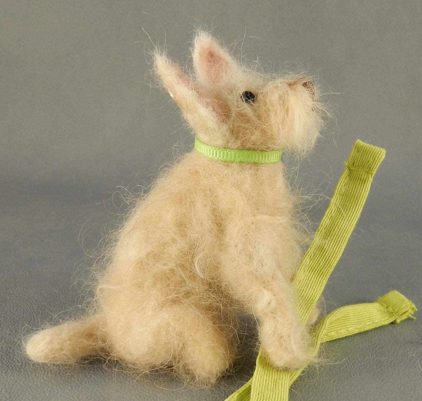 needle-felted dog replica Scottish Terrier 