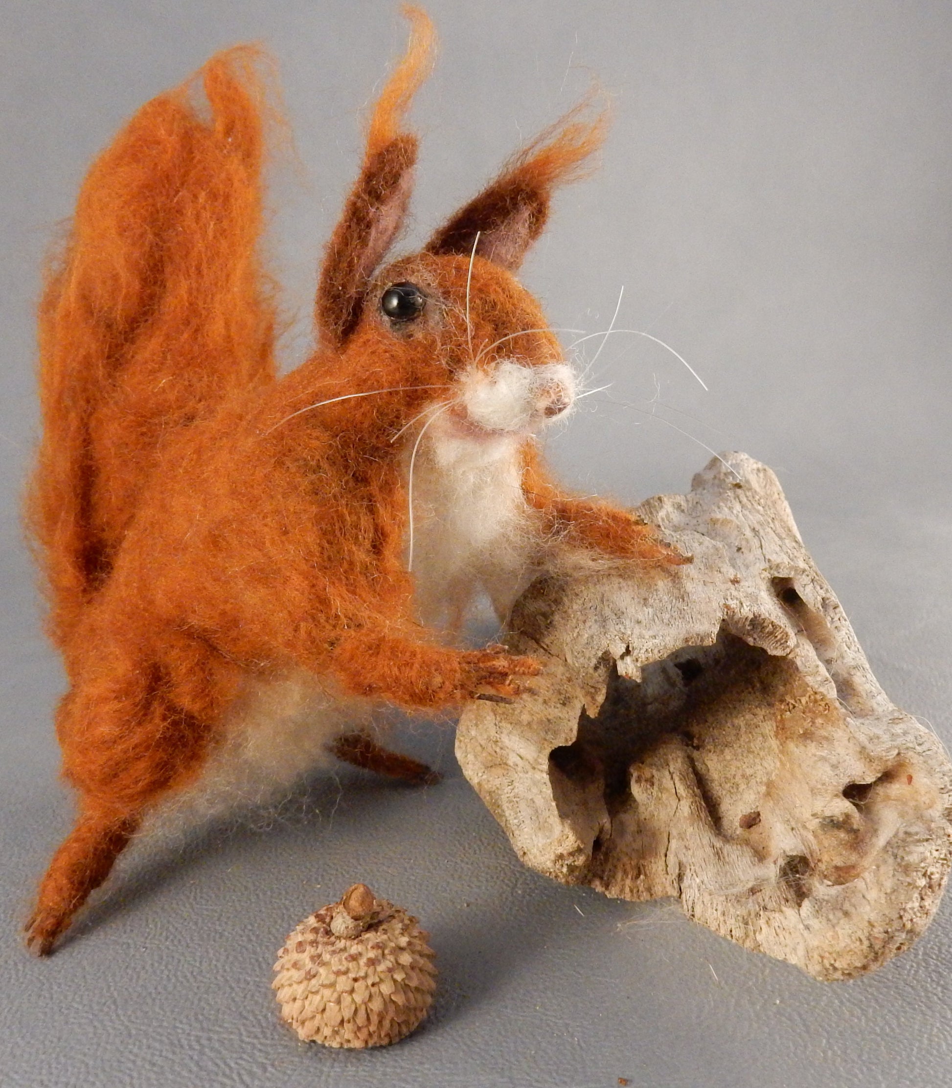 needle-felt Squirrel