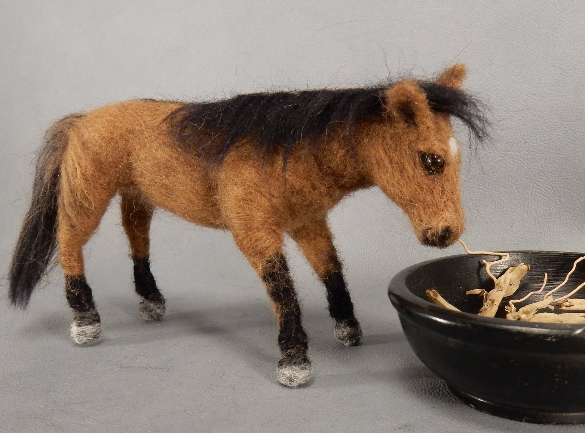 Custom felted horse loss keepsake horse miniature