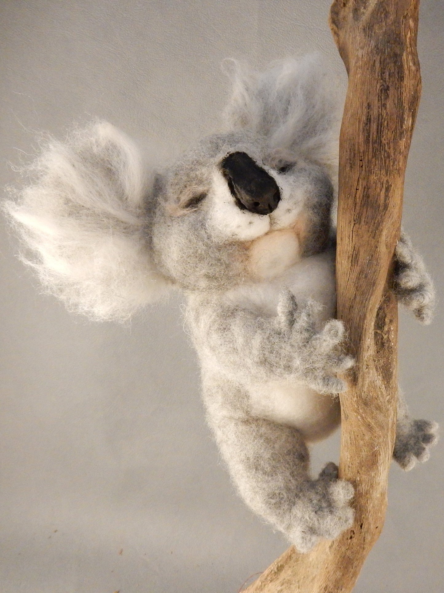 Koala miniature needle-felted Koala replica custom-made koala sculpture