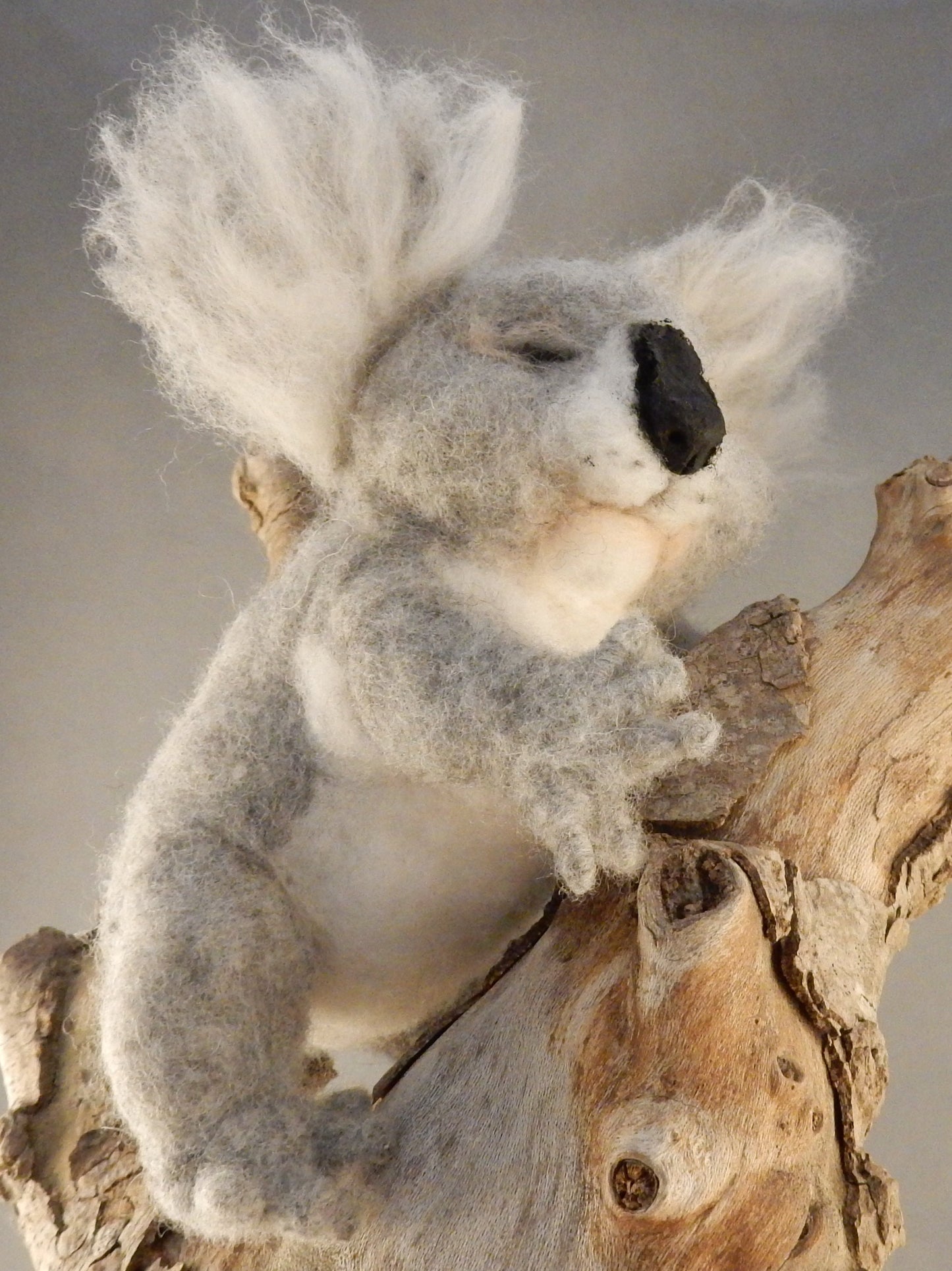 Koala miniature needle-felted Koala replica custom-made koala sculpture