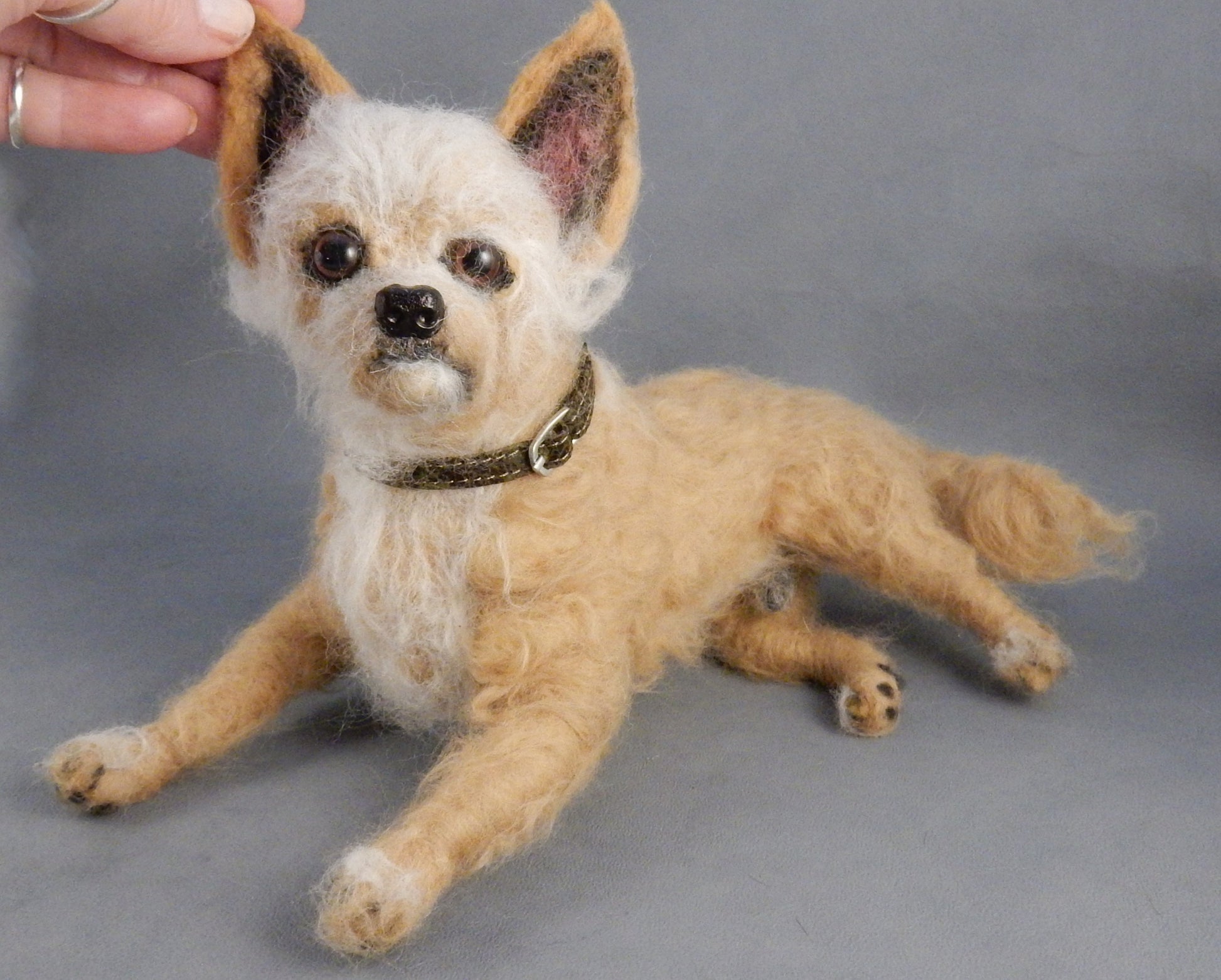 Cairn TERRIER needle-felt dog miniature