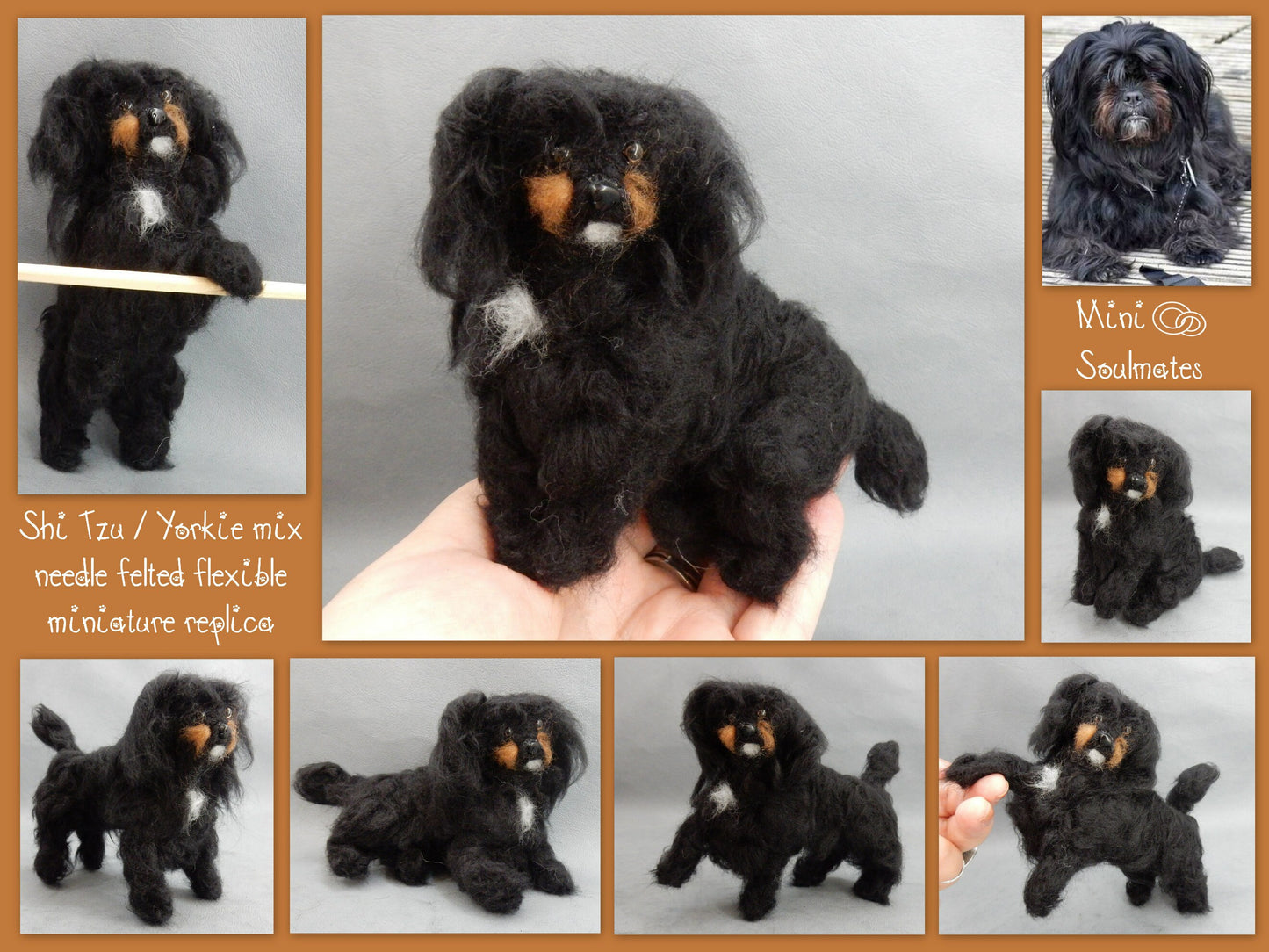 Custom dog replica Shih Tzu