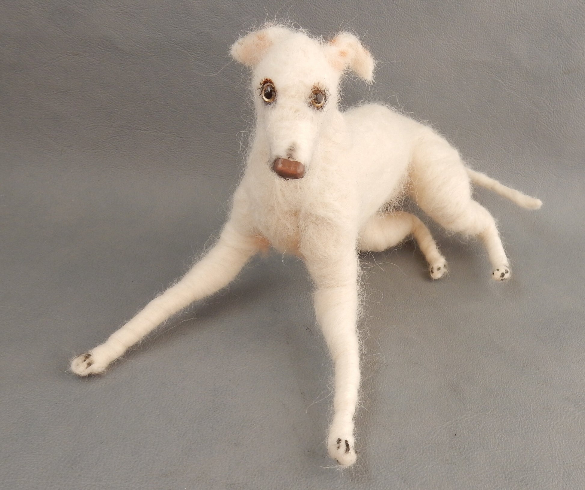 Greyhound art replica 