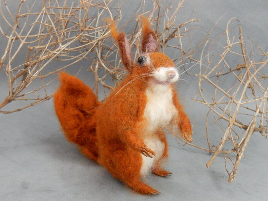 needle-felt Squirrel