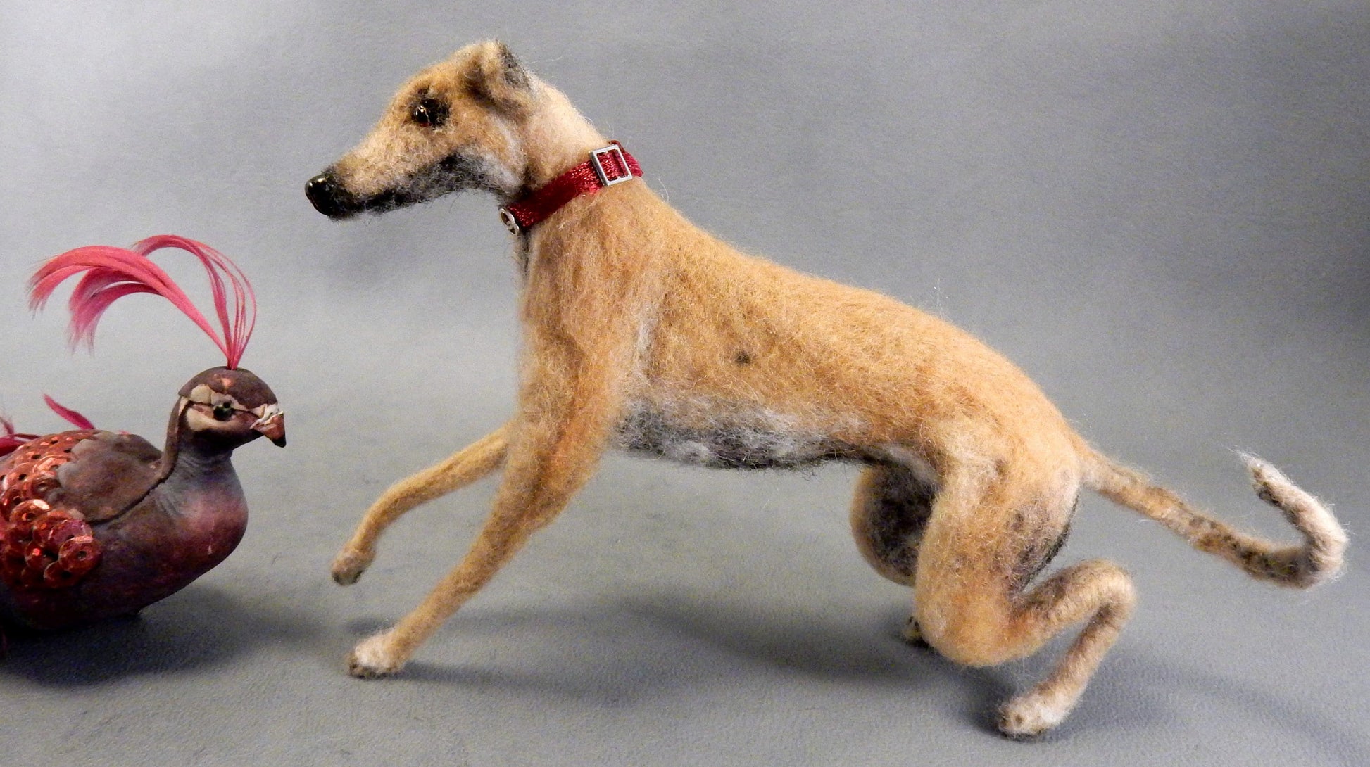 Greyhound art replica