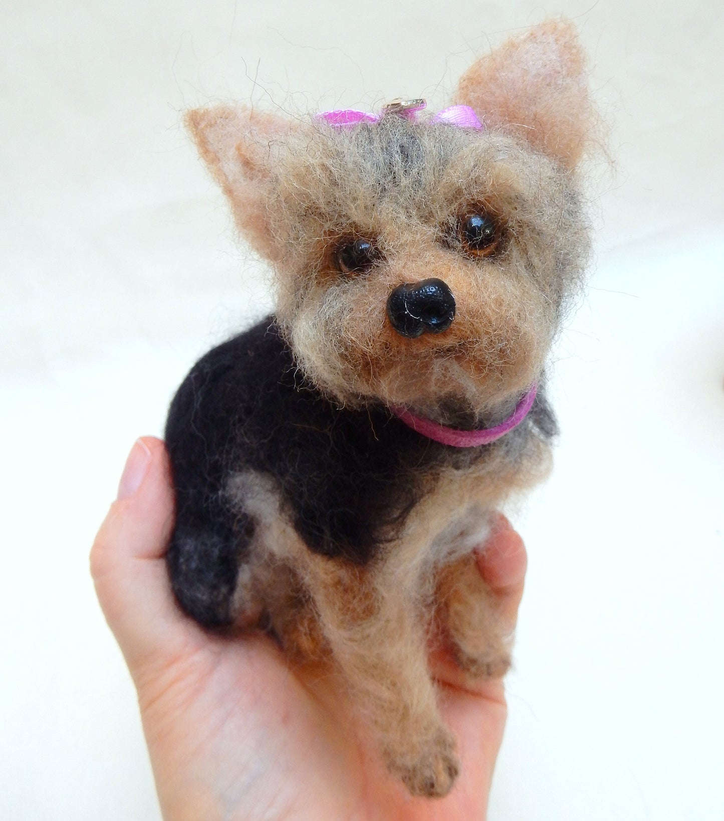 Yorkshire Terrier needle felted dog miniature