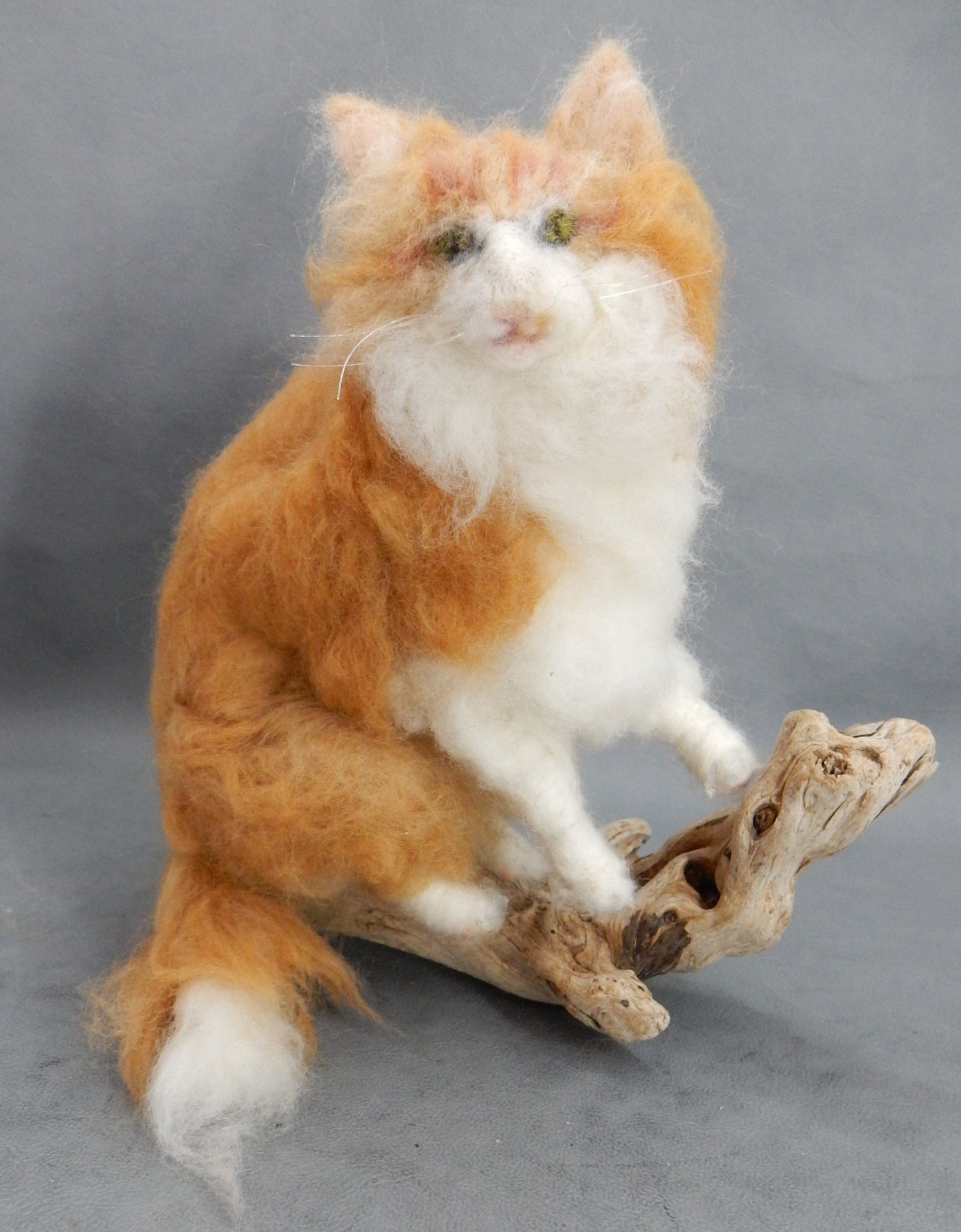 Custom cat replica red tabby cat