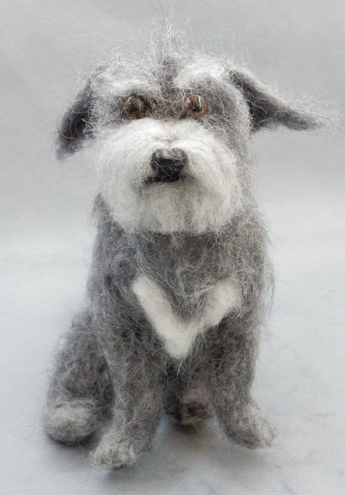 Havanese needle-felted dog miniature custom dog replica