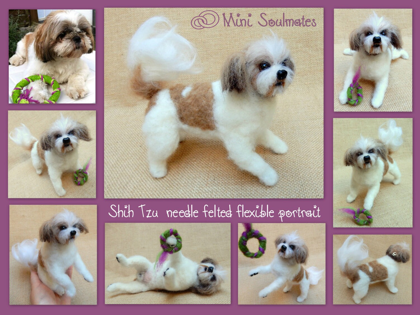 Custom dog replica Shih Tzu